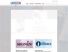 Tablet Screenshot of lateltin.com